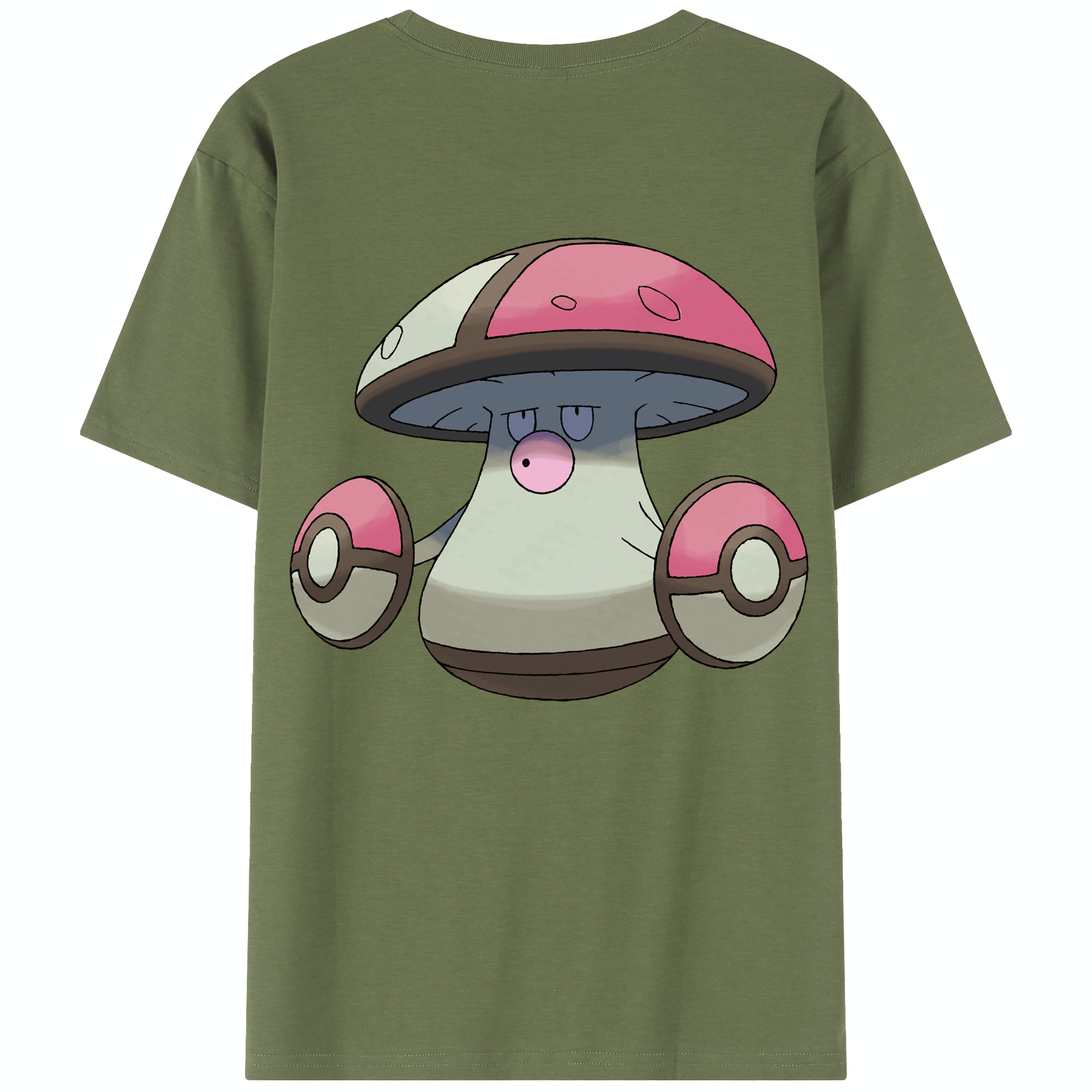 （画像用） ポケットモンスター Pokémon 綿100％半袖Tシャツ（背面プリント）